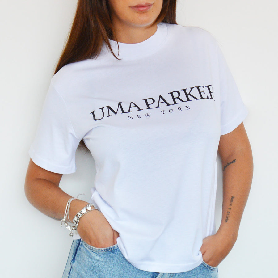 Uma Parker Relaxed Fit Tee - White